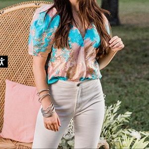 Buddy Love Felicity Puff Sleeved bodysuit